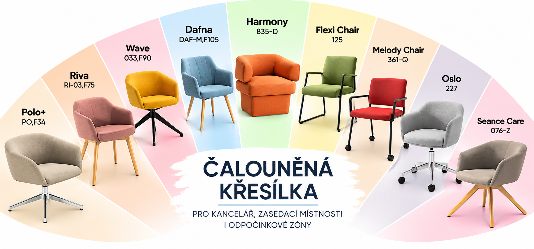 Katalogové listy čalouněných křesílek
