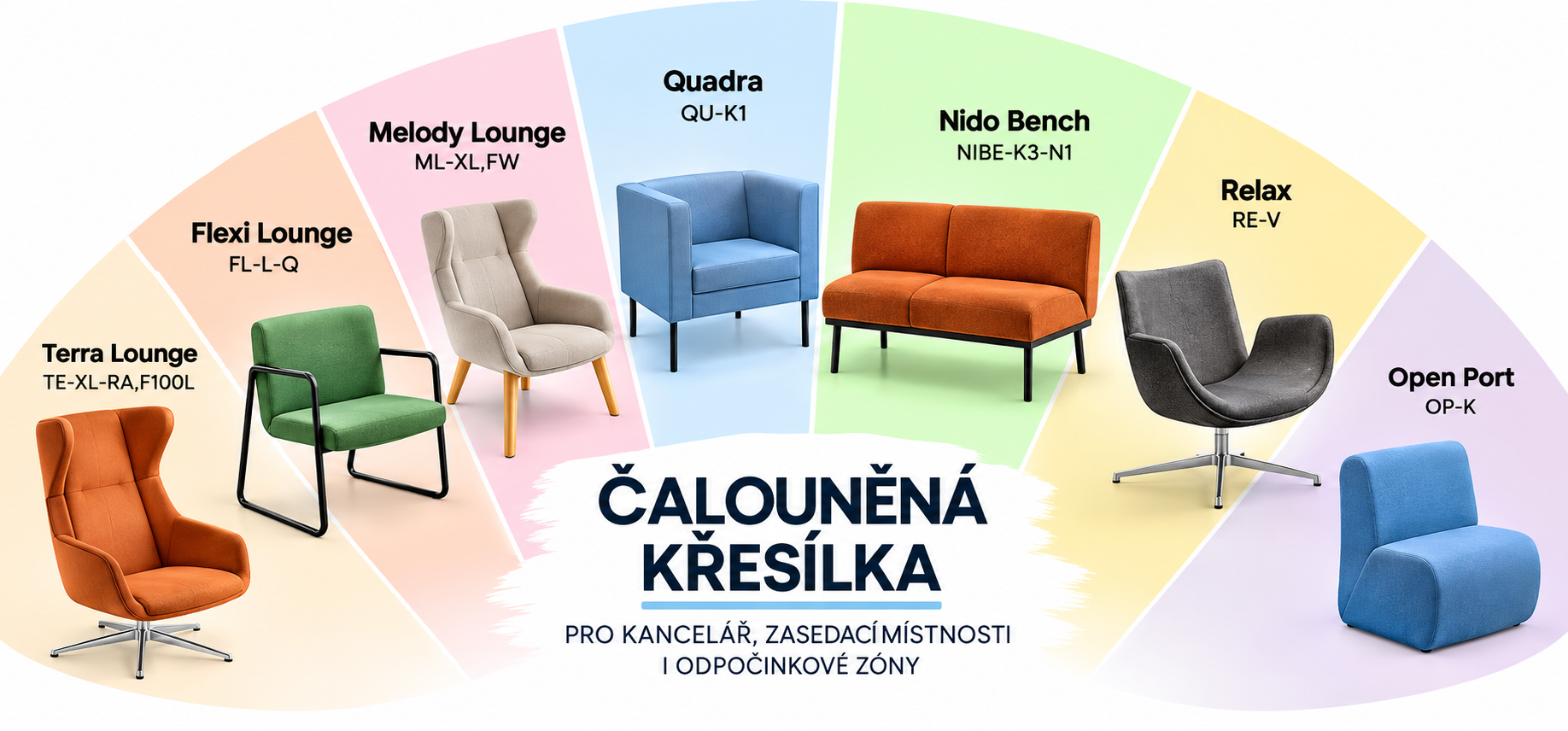 Katalog moderních lounge křesel a pohovek
